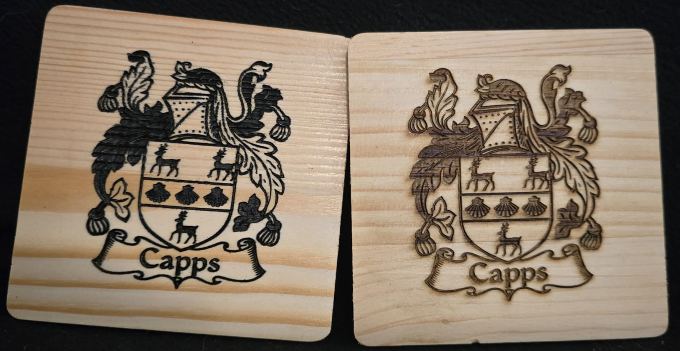 Wood Coasters